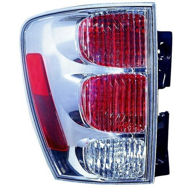 Blk 2005-2009 Chevy Equinox Tail Lights Brake Lamps Replacement 05-09 Left+Right